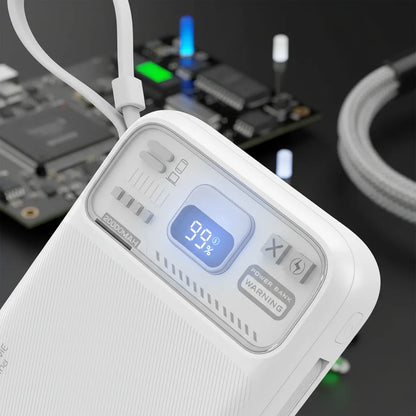 Powerbank Vidvie 10000mAh con Carga Inalámbrica Rápida 20W