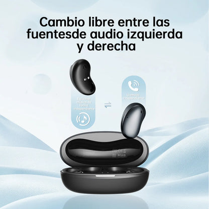 Audífonos Bluetooth Bean 1 TWS Cancelación Ruido para iphone y android ideal para usar con casco para Motocicleta