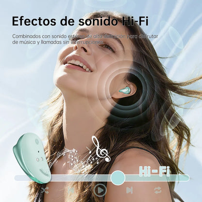 Audífonos Bluetooth Bean 1 TWS Cancelación Ruido para iphone y android ideal para usar con casco para Motocicleta