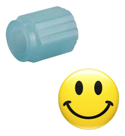 Protectores de Válvula Fluorescentes (4 Uds) con Brillo Nocturno