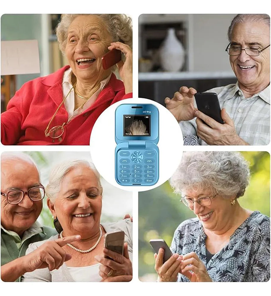 Teléfono Plegable Servo I17 Mini de Flecha con Dual SIM