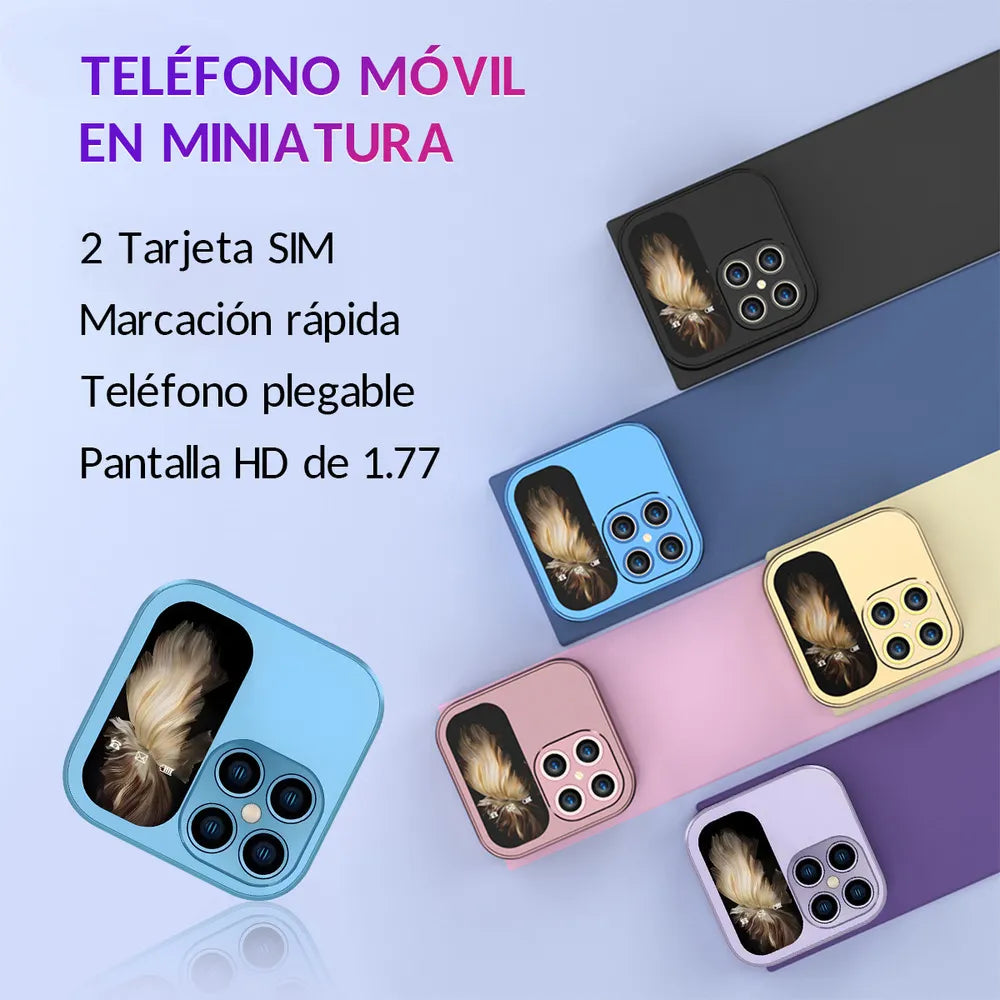 Teléfono Plegable Servo I17 Mini de Flecha con Dual SIM
