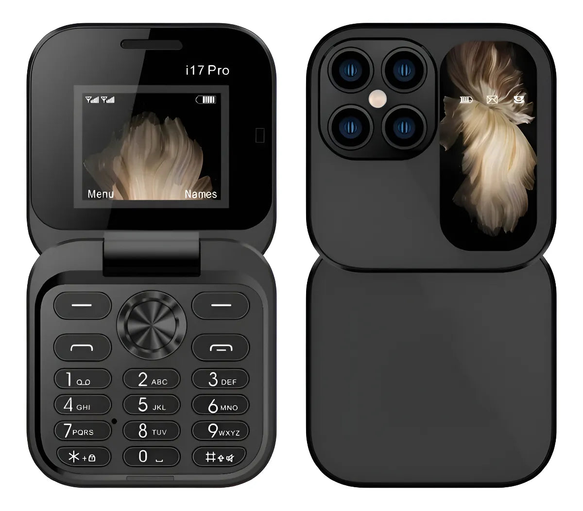 Teléfono Plegable Servo I17 Mini de Flecha con Dual SIM