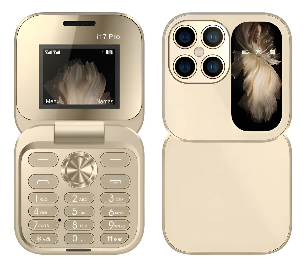 Teléfono Plegable Servo I17 Mini de Flecha con Dual SIM