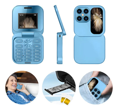 Teléfono Plegable Servo I17 Mini de Flecha con Dual SIM
