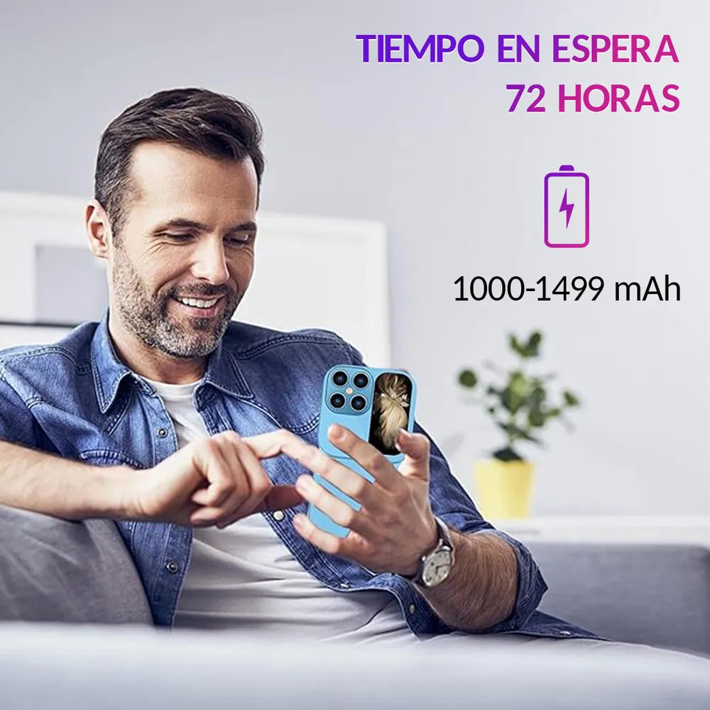 Teléfono Plegable Servo I17 Mini de Flecha con Dual SIM