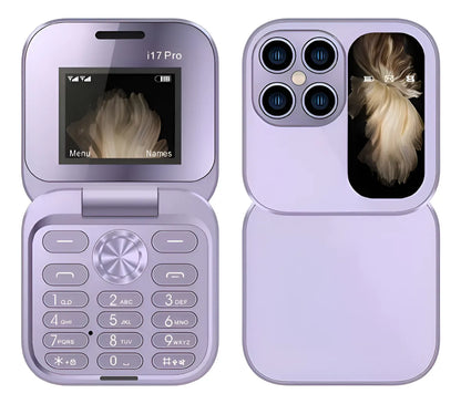 Teléfono Plegable Servo I17 Mini de Flecha con Dual SIM