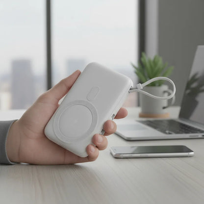 Powerbank Vidvie 10000mAh con Carga Inalámbrica Rápida 20W