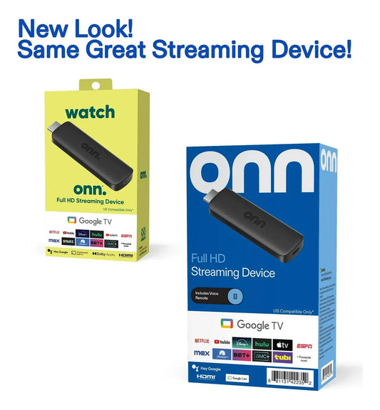Watch Onn ORIGINAL Full HD Google TV con Magis TV y Control por Voz