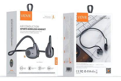 Audífonos Oseos Inalámbricos Vidvie BT871 Bluetooth 5.2 – Sonido Premium, Micrófono y Diseño Deportivo
