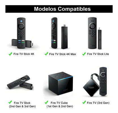 Control Remoto con Voz Bluetooth para Amazon Fire TV Stick  Netflix