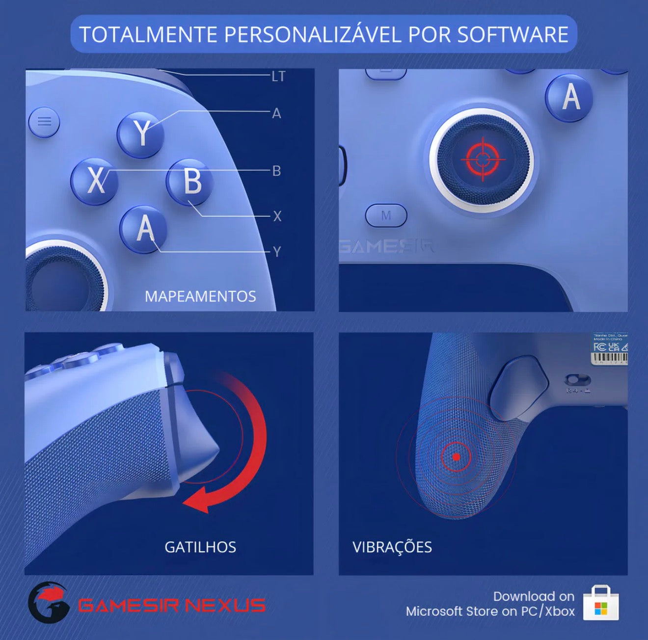 Control GameSir G7 SE para Xbox y PC  Gatillos Hall + GAME Pass.