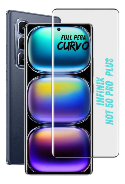 Protector de Pantalla Full Pega con Alta Sensibilidad Edge 50 fusion y otro