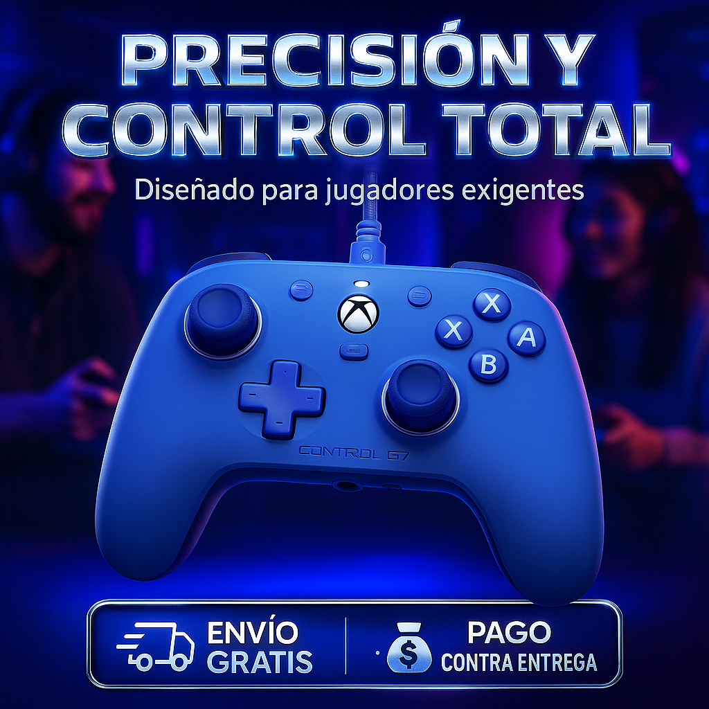 Control GameSir G7 SE para Xbox y PC  Gatillos Hall + GAME Pass.