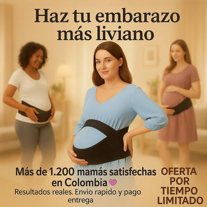 Cinturón Prenatal de Soporte para Embarazo y Alivio Lumbar