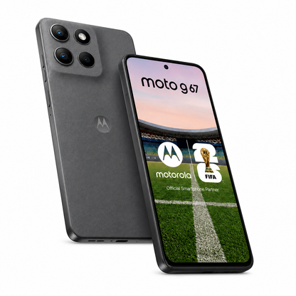 Celular Motorola Moto G67 5G pantalla AMOLED 120Hz cámara 50MP batería 5200mAh