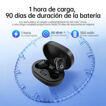 Audífonos Bluetooth G-TIDE L32 TWS HiFi Cancelación Ruido para iPhone y Android