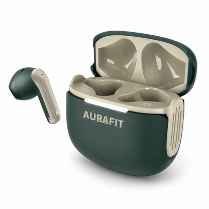 Audífonos Bluetooth Mobulaa WF6 con Traductor IA 100+ Idiomas, Cancelación de Ruido y Sonido Hi-Fi