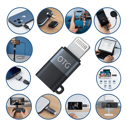 Adaptador Convertidor para Microfono solapa puerto Usb C a puerto Lightning - Tecnomundointl