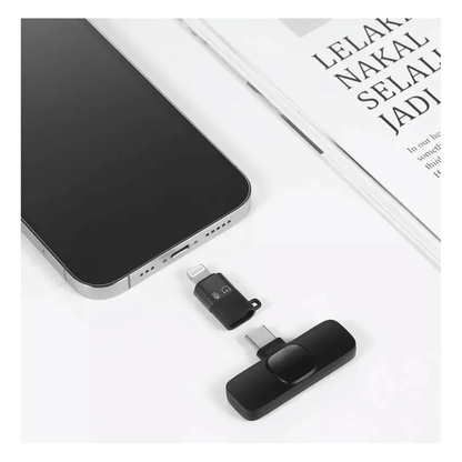 Adaptador Convertidor para Microfono solapa puerto Usb C a puerto Lightning - Tecnomundointl