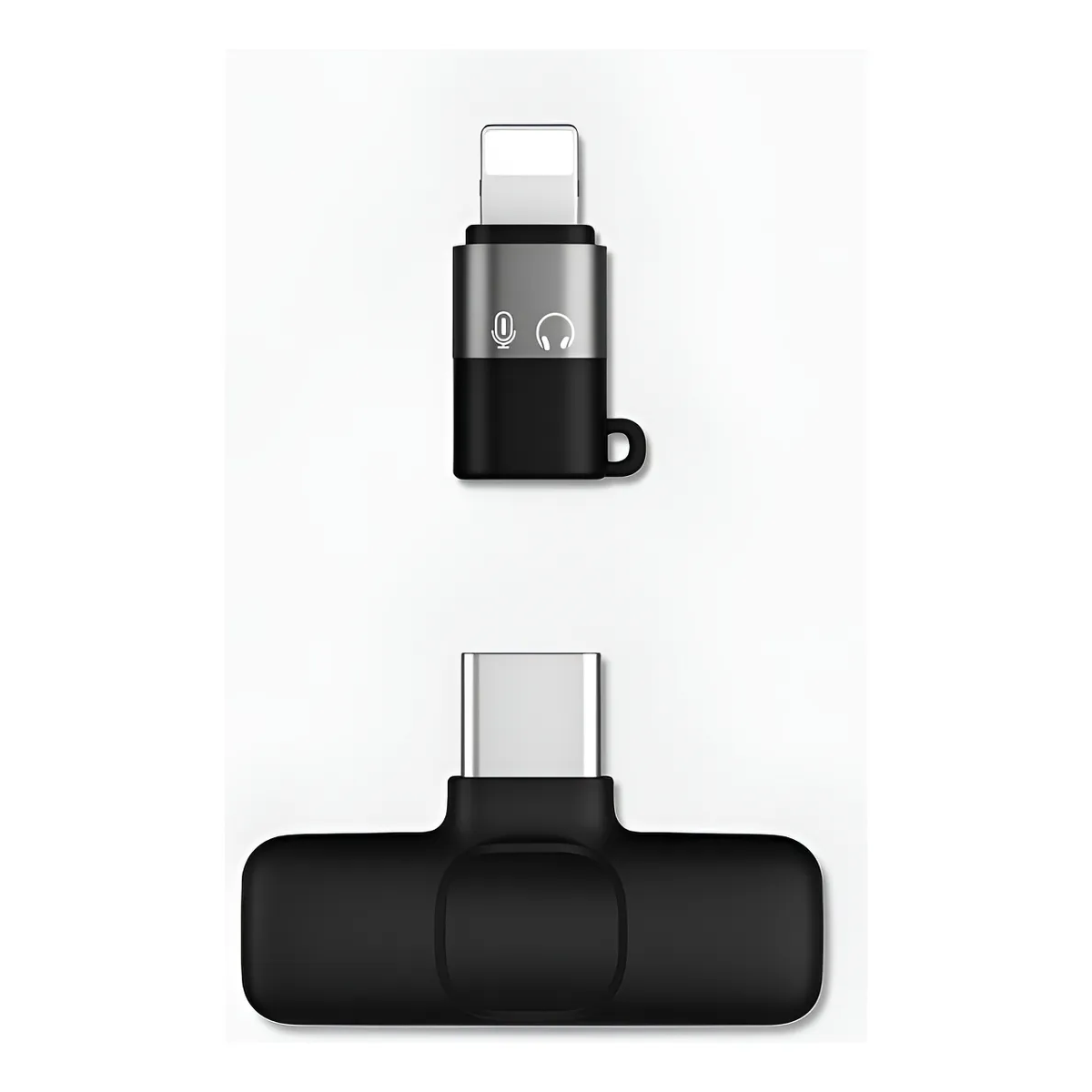 Adaptador Convertidor para Microfono solapa puerto Usb C a puerto Lightning - Tecnomundointl