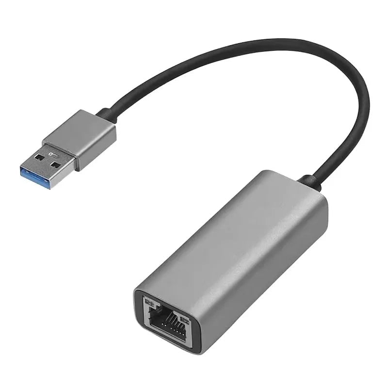 Adaptador Puerto Usb A Hub Rj45 ABS para cable WLAn - Tecnomundointl