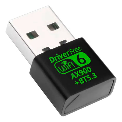 Adaptador USB WiFi 6 AX900 Dual Band con Bluetooth 5.3 - Tecnomundointl