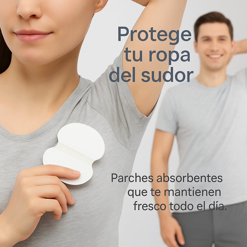 Almohadilla Klap Antisudor para Axilas y Protección de Ropa