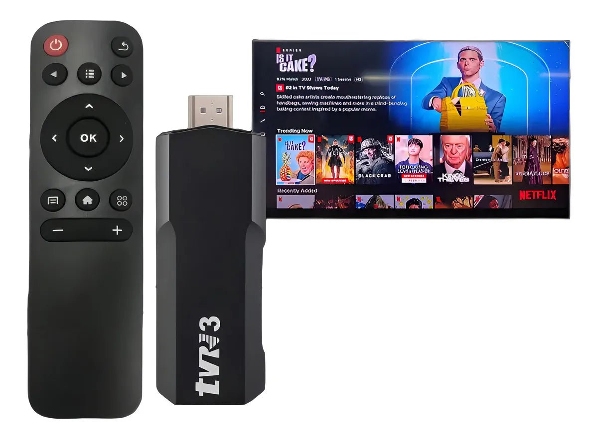 Android TV Stick 4K 16GB 2GB RAM Android 14 HDMI WiFi compatible Magistv (Xuper) - Tecnomundointl