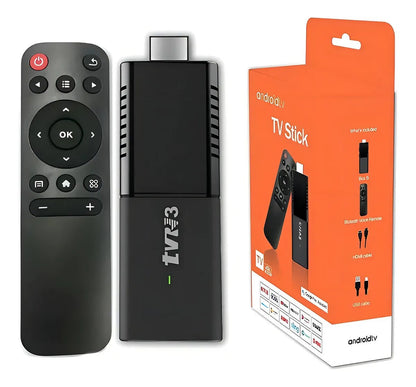 Android TV Stick 4K 16GB 2GB RAM Android 14 HDMI WiFi compatible Magistv (Xuper) - Tecnomundointl