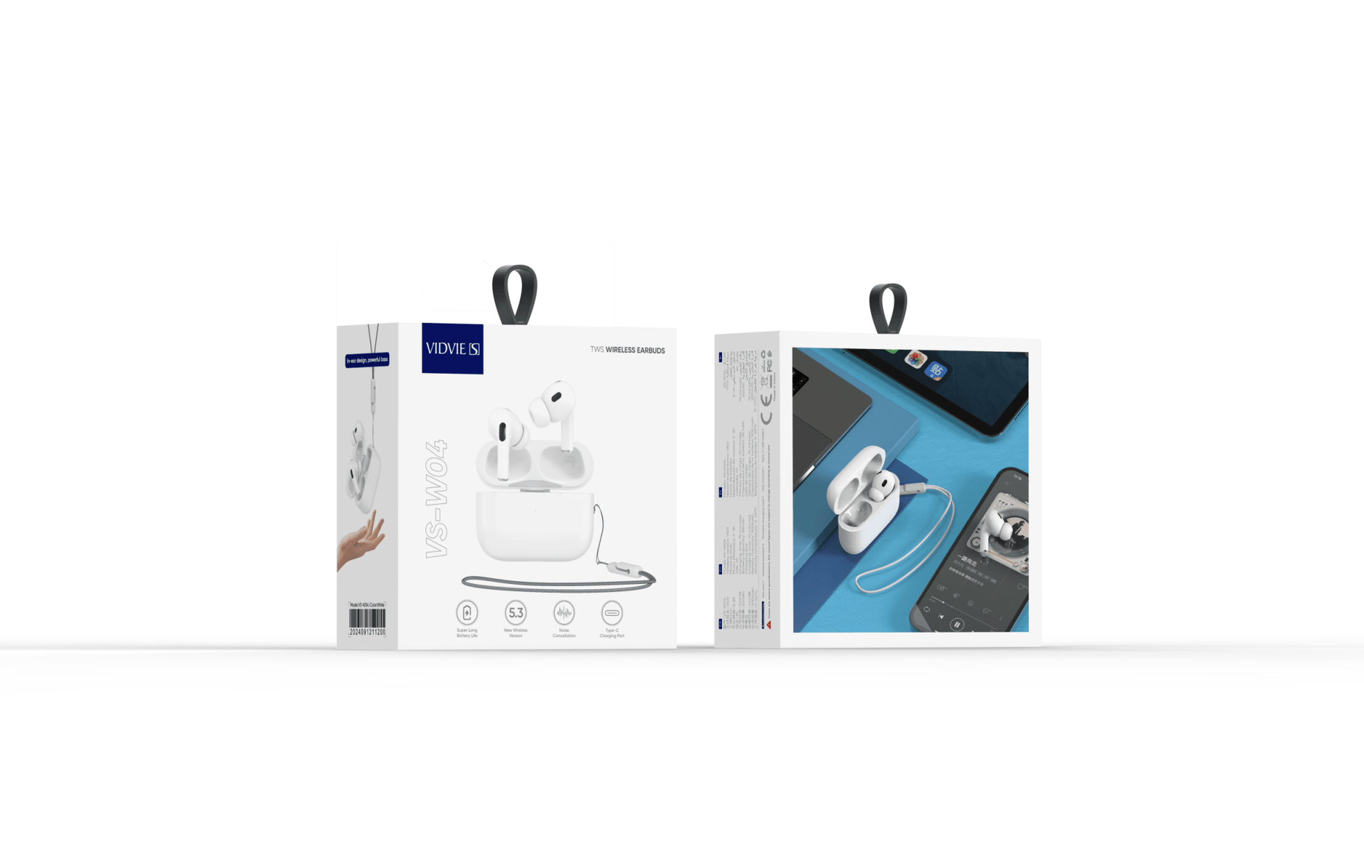 Audífonos Airpods Vidvie vs - w04 Bluetooth 5.0 con Sonido Potente Premium - Tecnomundointl