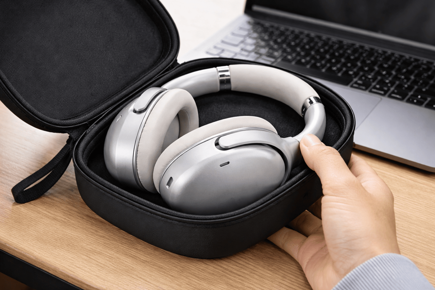 Audífonos Bluetooth P678 ANC Cancelación de Ruido Wireless 50H Batería - Tecnomundointl
