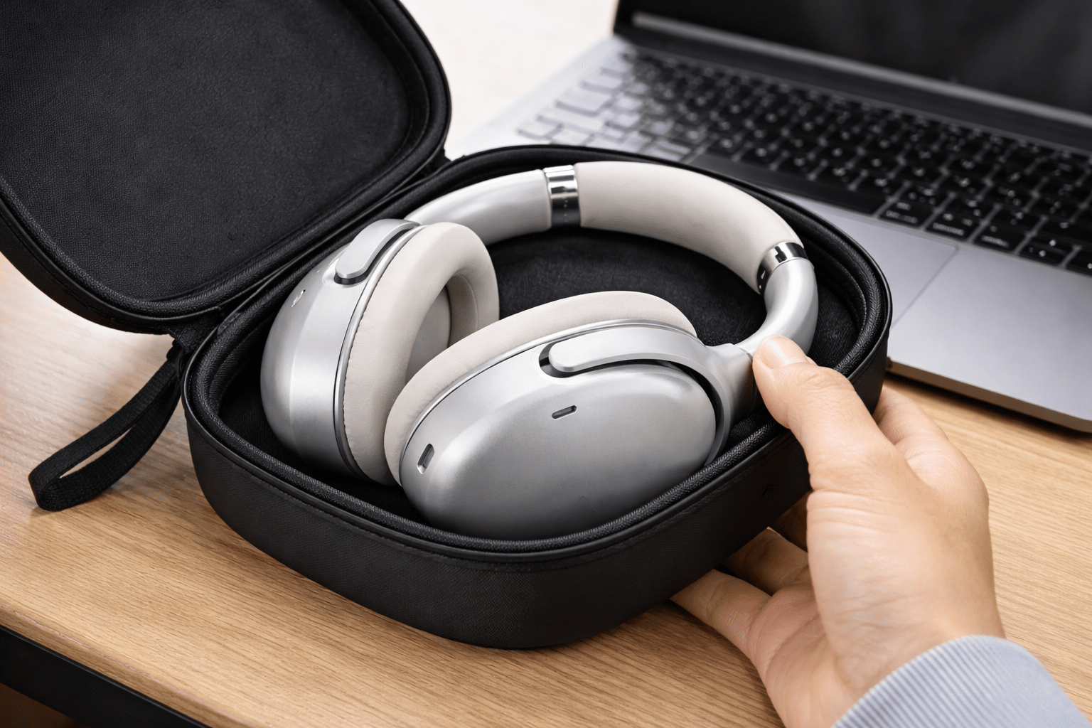 Audífonos Bluetooth P678 ANC Cancelación de Ruido Wireless 50H Batería - Tecnomundointl