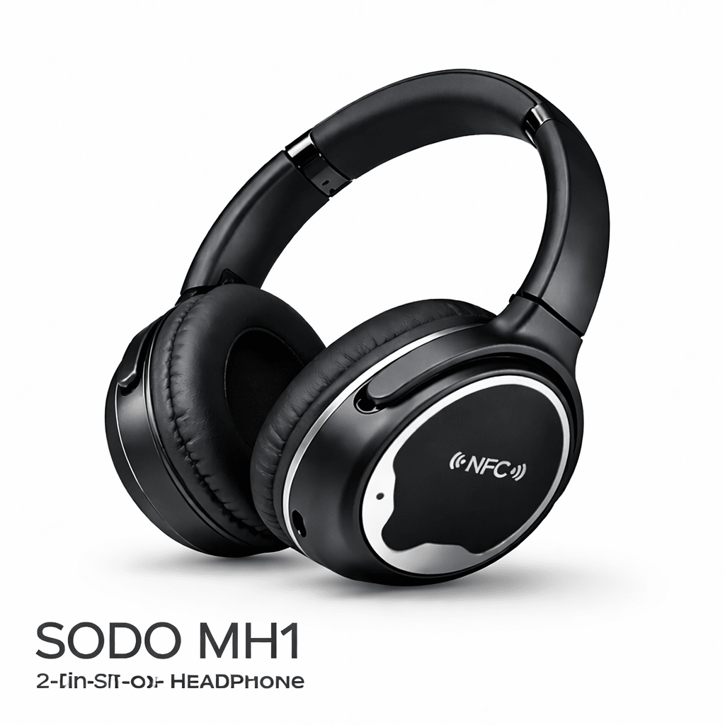 Audífonos Bluetooth SODO MH1 2 en 1 Speaker + Headphone NFC Inalámbricos - Tecnomundointl