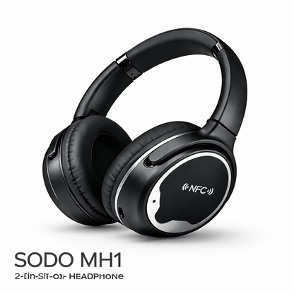 Audífonos Bluetooth SODO MH1 2 en 1 Speaker + Headphone NFC Inalámbricos - Tecnomundointl
