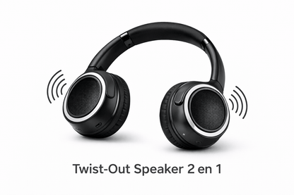 Audífonos Bluetooth SODO MH1 2 en 1 Speaker + Headphone NFC Inalámbricos - Tecnomundointl