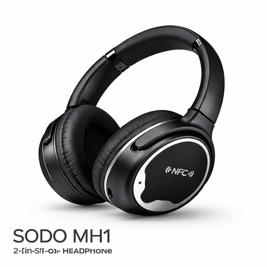 Audífonos Bluetooth SODO MH1 2 en 1 Speaker + Headphone NFC Inalámbricos - Tecnomundointl