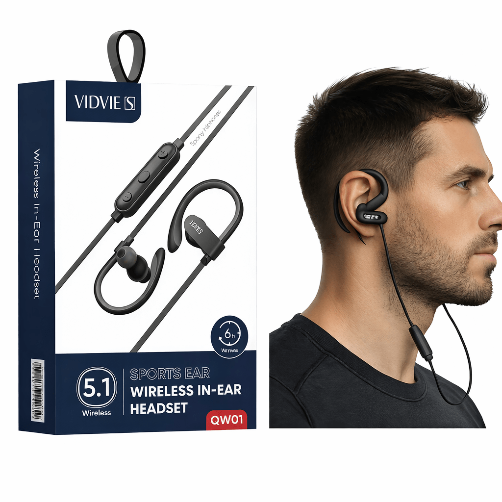 Audífonos Deportivos Vidvie QW02 Bluetooth 5.1 Cuellero 12H - Tecnomundointl