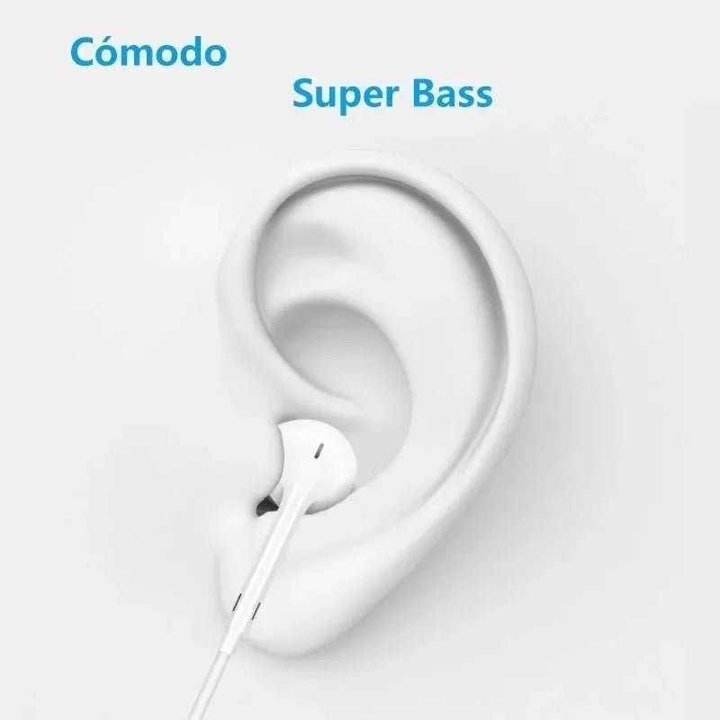 Audifonos manos libres para iPhone Puerto Lightning Bt - Tecnomundointl