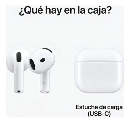 Audifonos serie 4 con Cancelación de Ruido ANC | Bluetooth | Sin Gomitas | Open Fit - Tecnomundointl