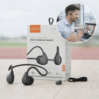 🔥 Audífonos Vidvie BT871 Bluetooth de Conducción Ósea para Deporte y Videollamadas - Tecnomundointl