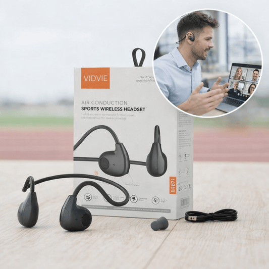 🔥 Audífonos Vidvie BT871 Bluetooth de Conducción Ósea para Deporte y Videollamadas - Tecnomundointl
