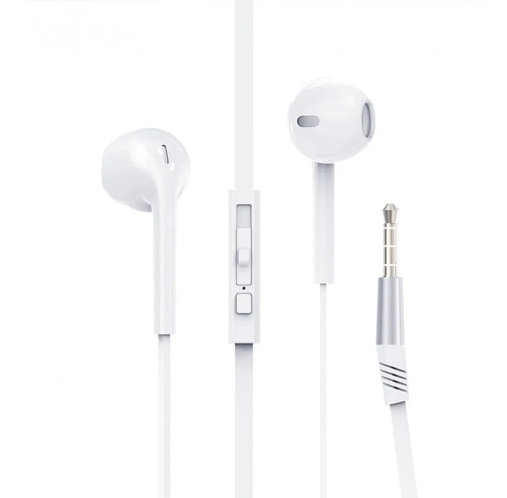 Audífonos Vidvie HS604 Manos Libres 3.5mm In - Ear Con excelenrte Bajo cable plano - Tecnomundointl