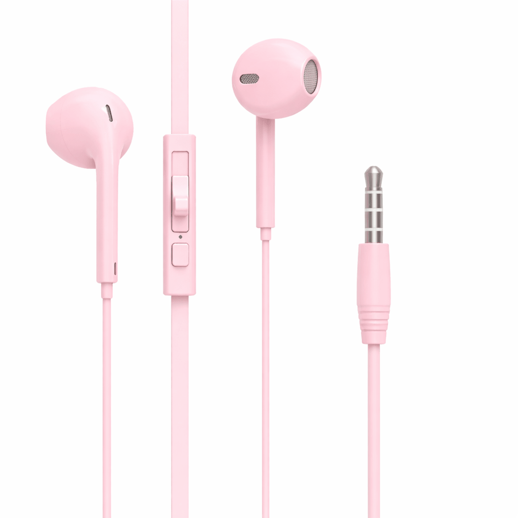 Audífonos Vidvie HS604 Manos Libres 3.5mm In - Ear Con excelenrte Bajo cable plano - Tecnomundointl