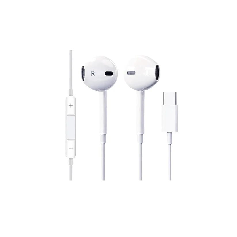 Audífonos manos libres USB-C de Alta Definición – Potente Sonido HD para iPhone Samsung y Portátil