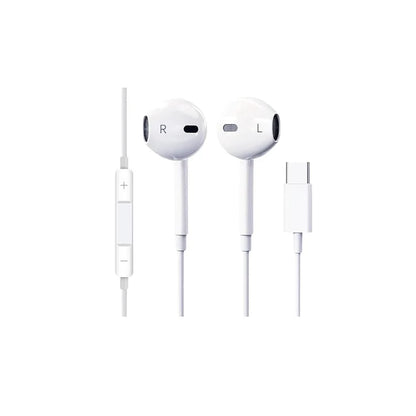 Audífonos manos libres USB-C de Alta Definición – Potente Sonido HD para iPhone Samsung y Portátil