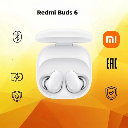 audufonos Xiaomi Redmi Buds 6 Play Bluetooth 5.4 hasta 36Horas Resistencia IPX4 - Tecnomundointl