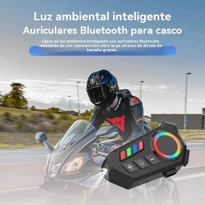 Auriculares Bluetooth para casco de moto - Música Mp3 - Radio y llamadas Marca helmet K06 - Tecnomundointl