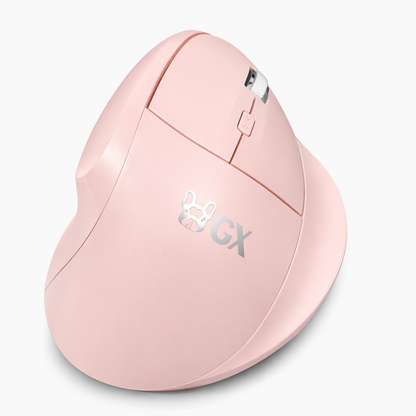 Mouse Ergonómico Vertical Inalámbrico Recargable Bluetooth 2.4G y USB Dongle – Anti Dolor Muñeca y Túnel Carpiano