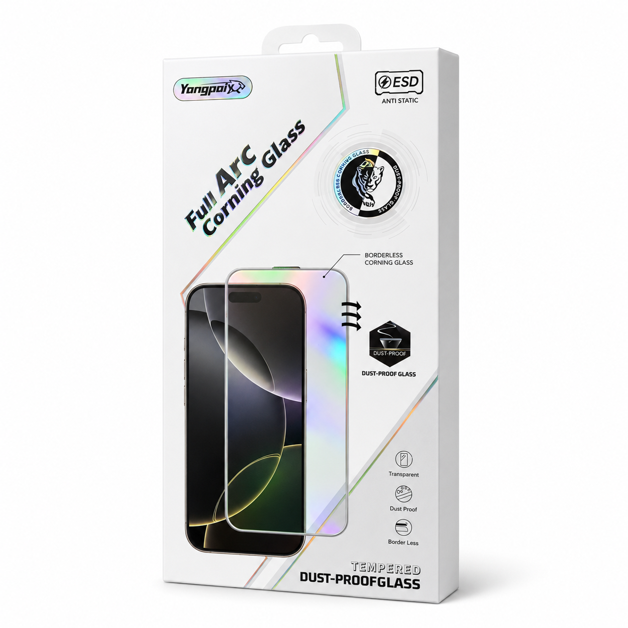 Vidrio Templado Sin Borde Premium Alta Calidad Para Iphone